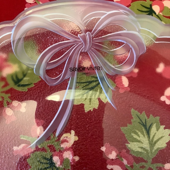 Vintage SAVOIR VIVRE CRYSTAL 15" Hostess Platter - Picture 2 of 5